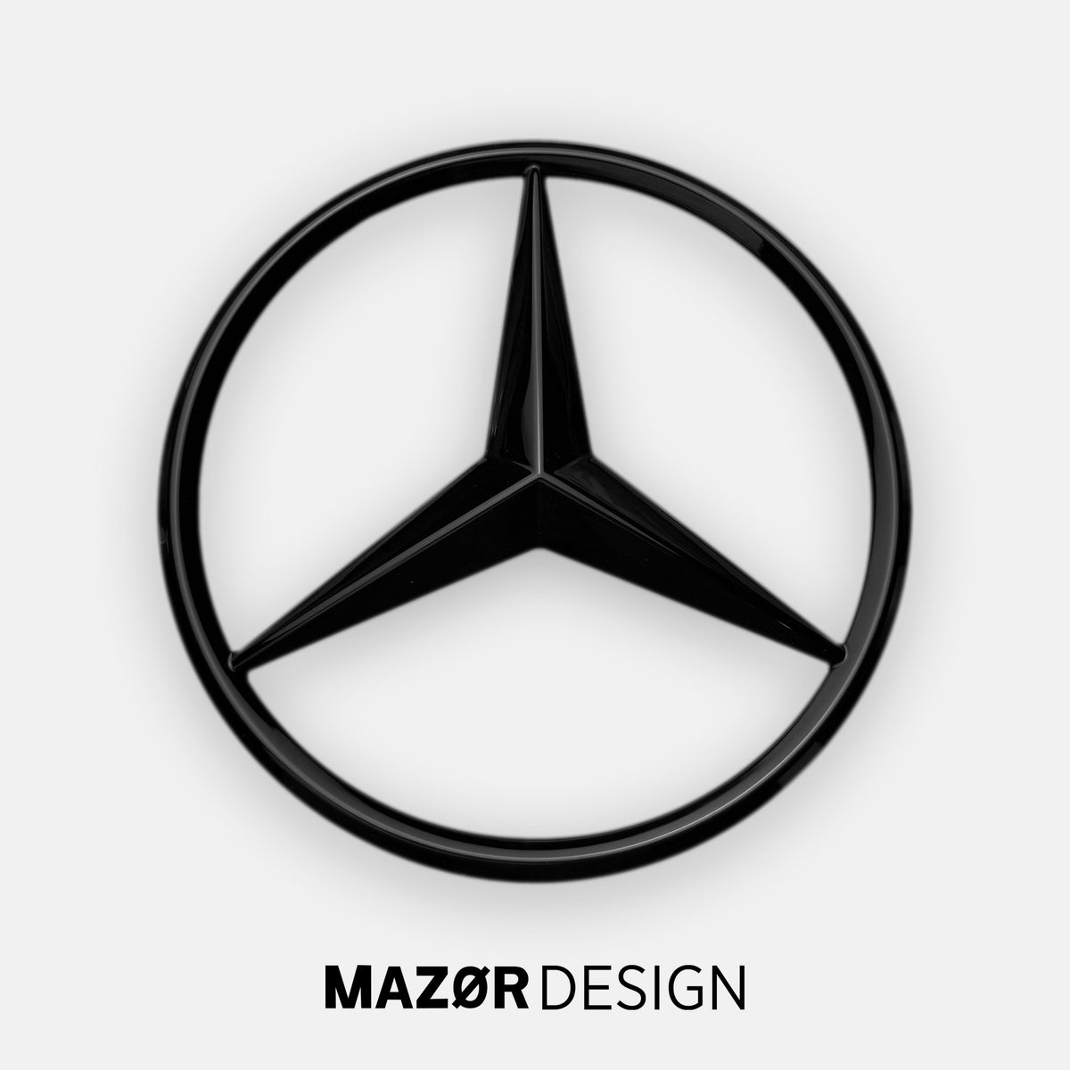 Mercedes-Benz - Emblem Vorne Schwarz Glanz A0008176007 W206 H247 X247 C257
