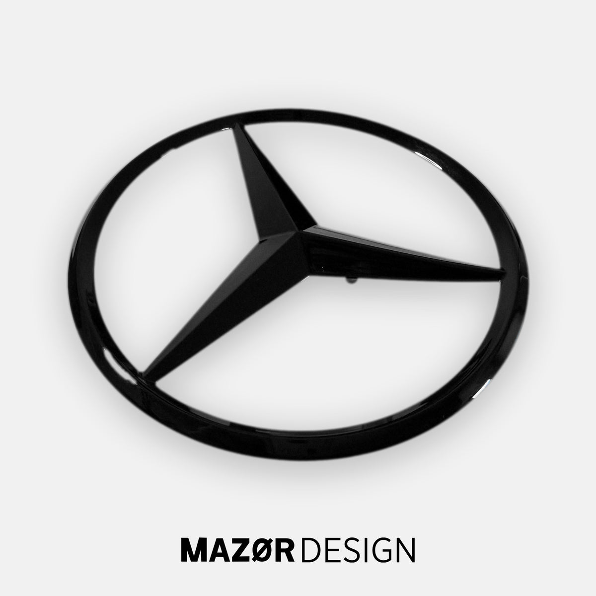 Mercedes-Benz C-Klasse W206 Limousine - Emblem Hinten Schwarz Glanz A2068171600