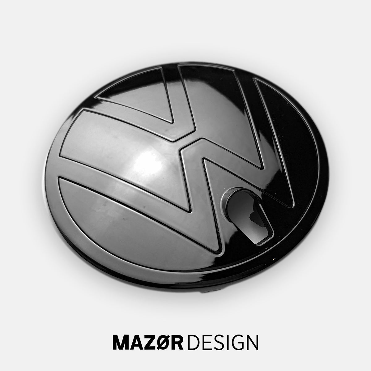 VW Amarok 2 T1 - Emblem Vorne 360° Umfeldkamera Schwarz Glänzend ab 2024