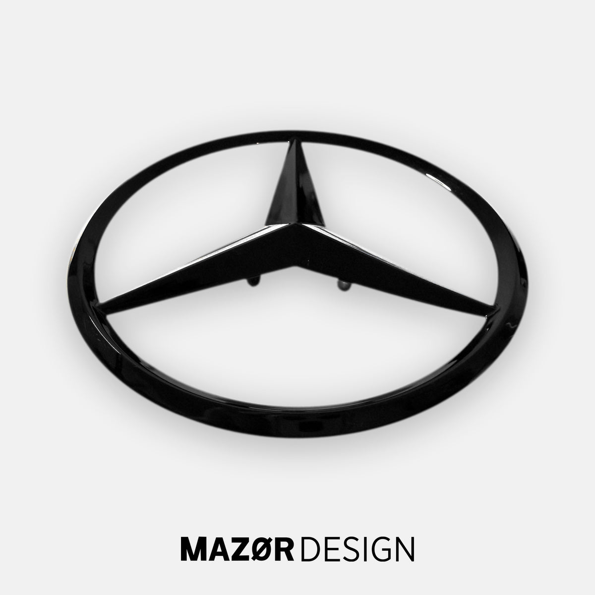 Mercedes-Benz C-Klasse W206 Limousine - Emblem Hinten Schwarz Glanz A2068171600