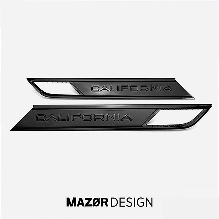 VW T6.1 - California Emblem Seite Schwarz Glanz