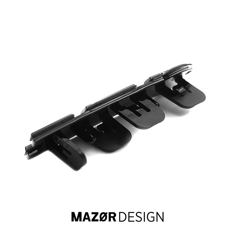 VW Polo 6 - GTI Emblem Vorne Schwarz Glanz