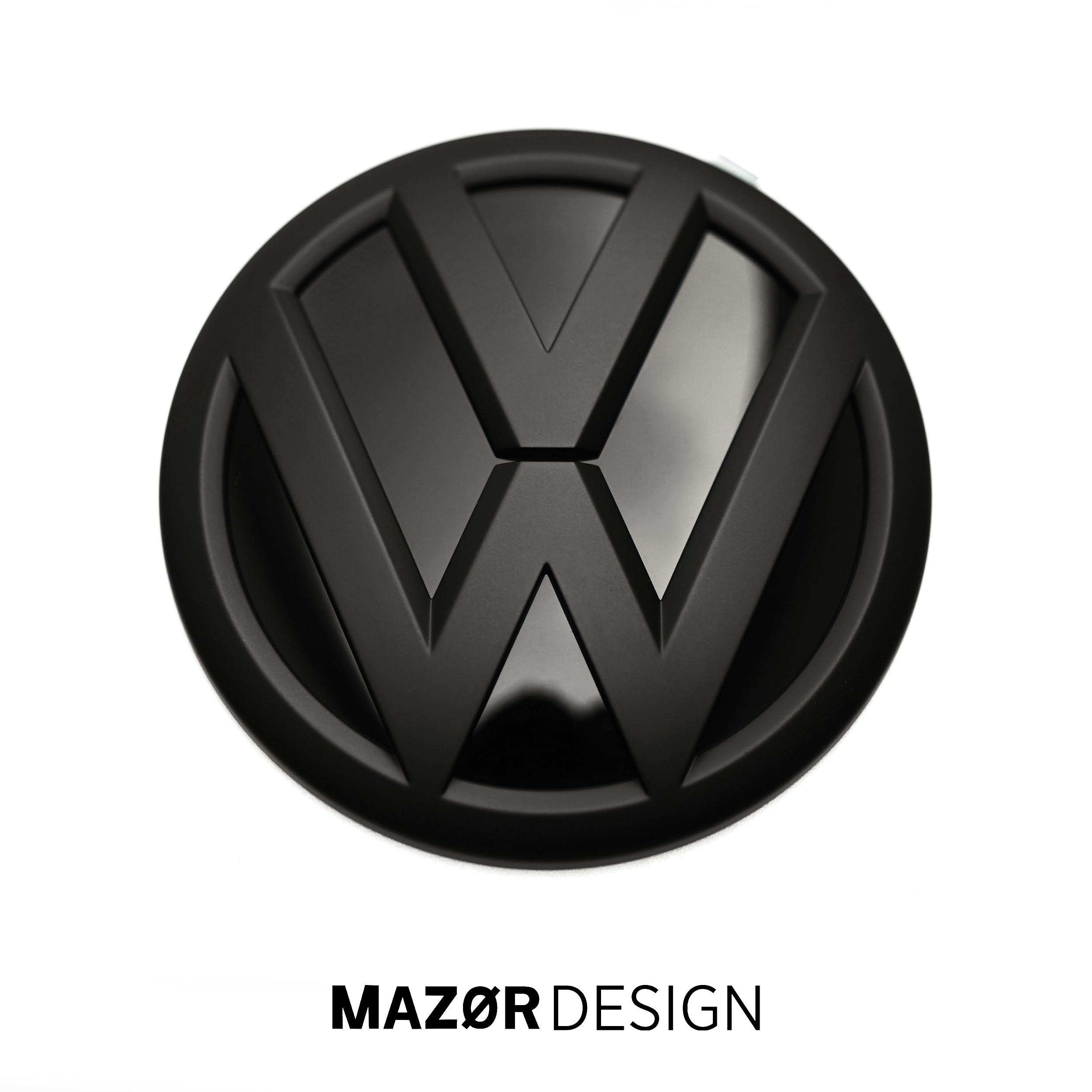 VW T5 T6 T6.1 - Emblem Hinten Schwarz Matt