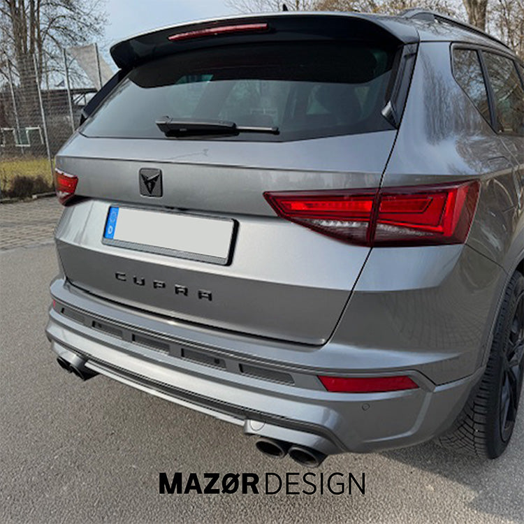CUPRA Ateca - Emblem Hinten Schwarz Glänzend Carbon