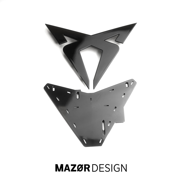 CUPRA Leon KL Facelift ab 2025 Emblem Vorne Schwarz Glänzend Carbon