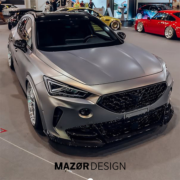 CUPRA Formentor KM Vor-Facelift bis 2024 Emblem Vorne Schwarz Glänzend