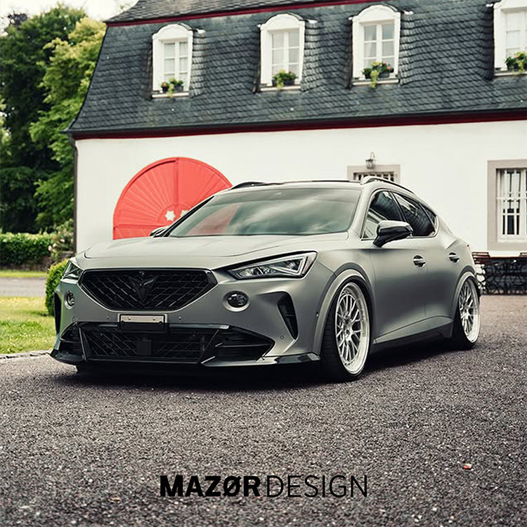 CUPRA Formentor KM Vor-Facelift bis 2024 Emblem Vorne Schwarz Glänzend