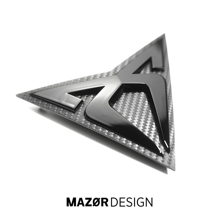 CUPRA Leon KL bis 2024 Emblem Vorne Schwarz Glänzend Carbon