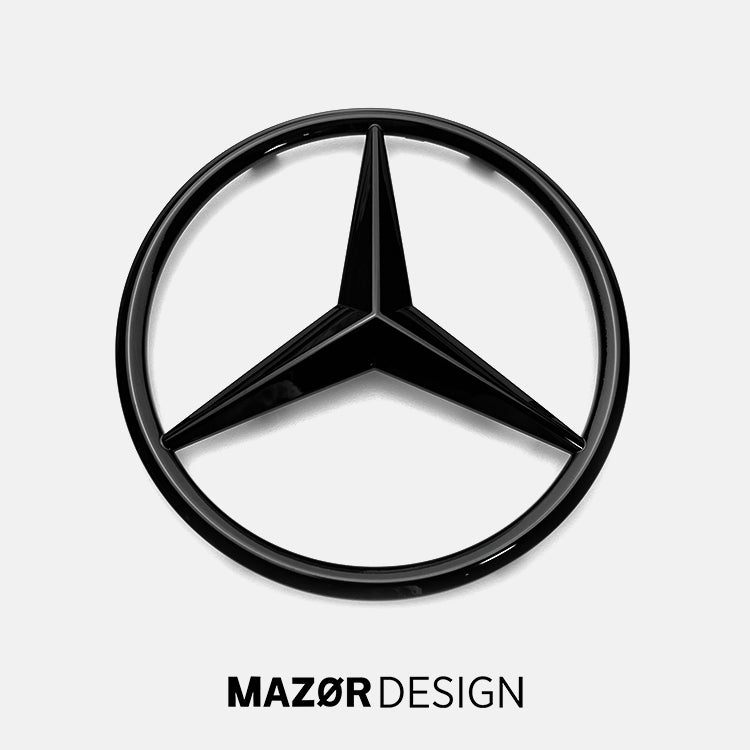 Mercedes-Benz - Emblem Vorne Schwarz Glanz A0008172307 W177 C118 X118