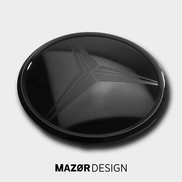 Mercedes-Benz - Emblem Vorne Schwarz Glanz A0008880500