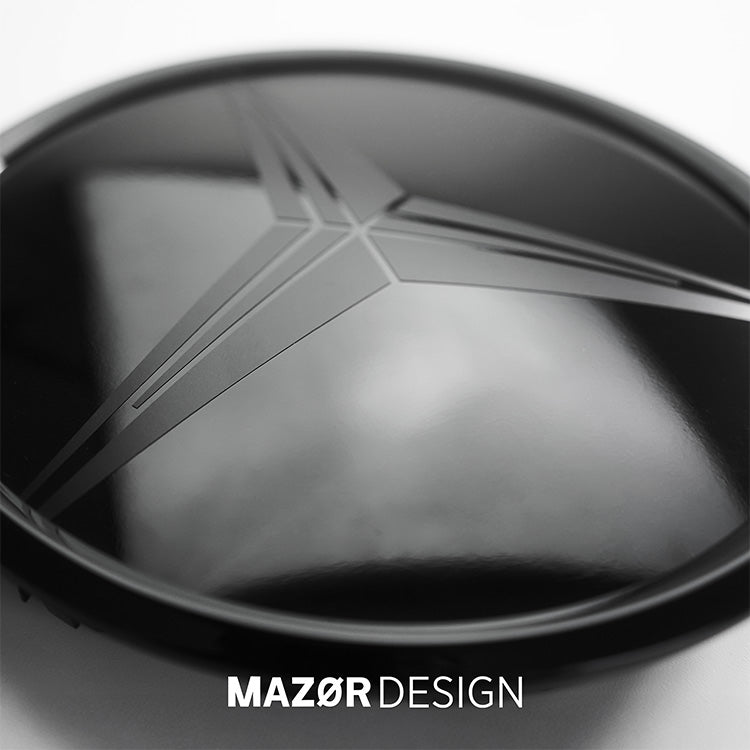 Mercedes-Benz - Emblem Vorne Schwarz Glanz A0008880500