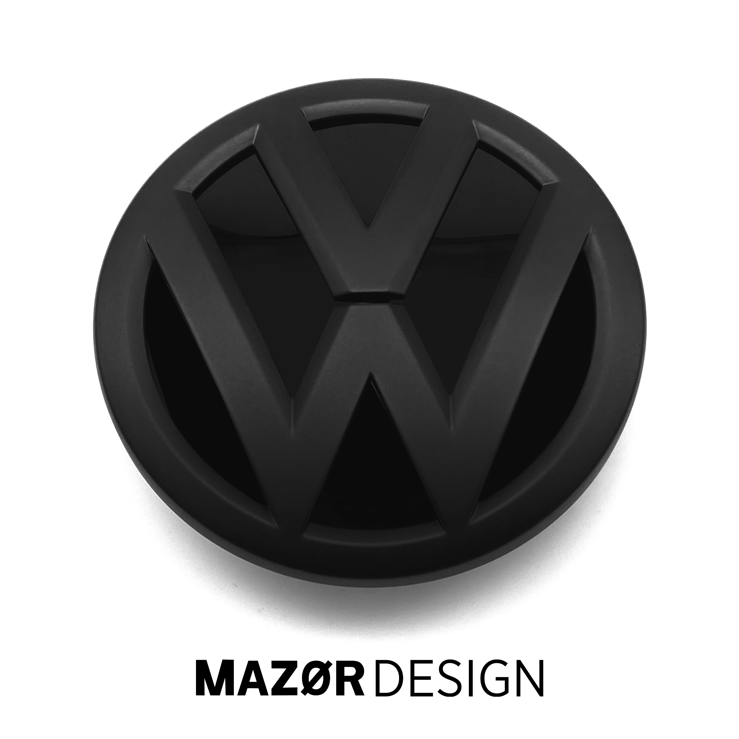 VW Passat B8 - Emblem Hinten Schwarz Matt