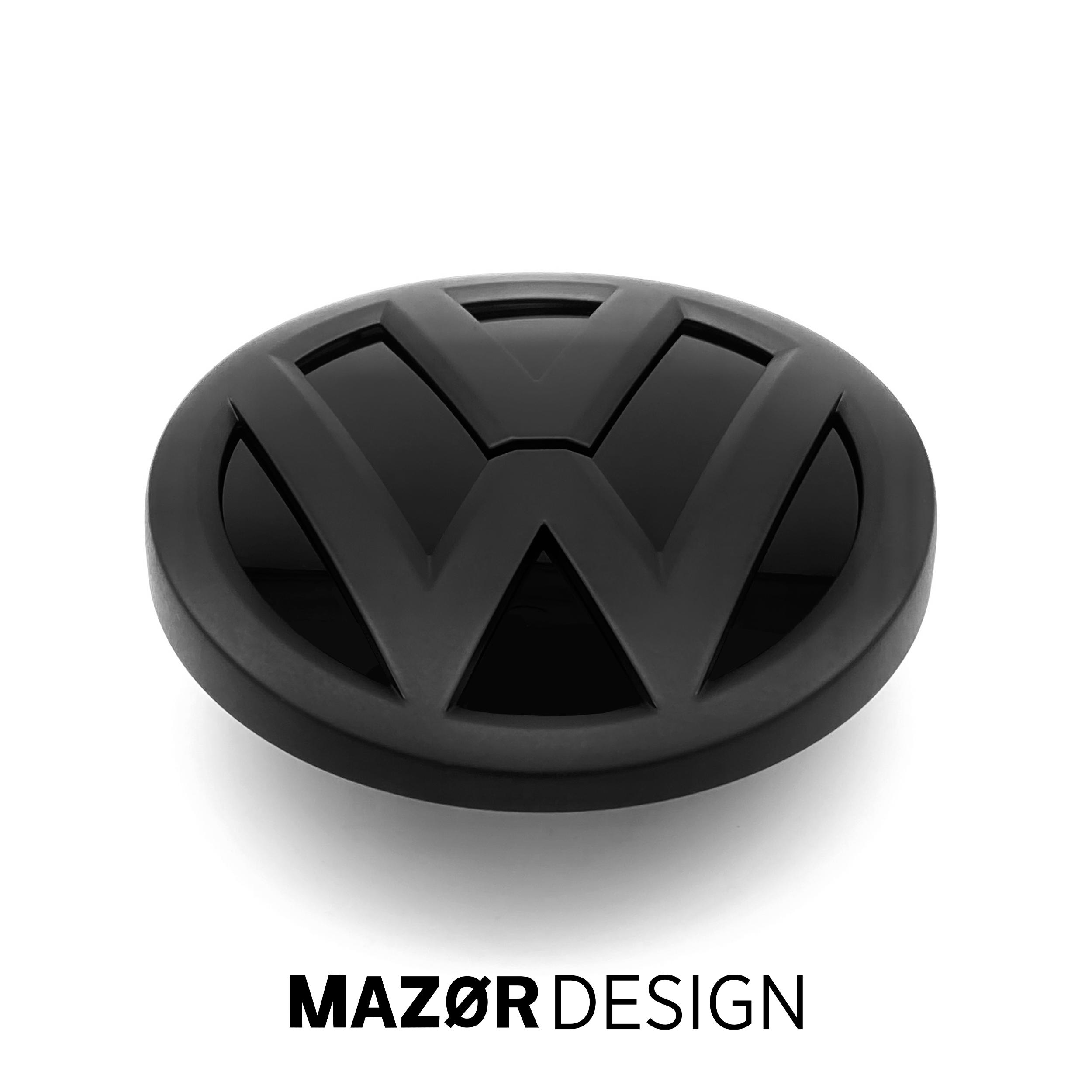 VW Polo 6 - Emblem Hinten Schwarz Matt