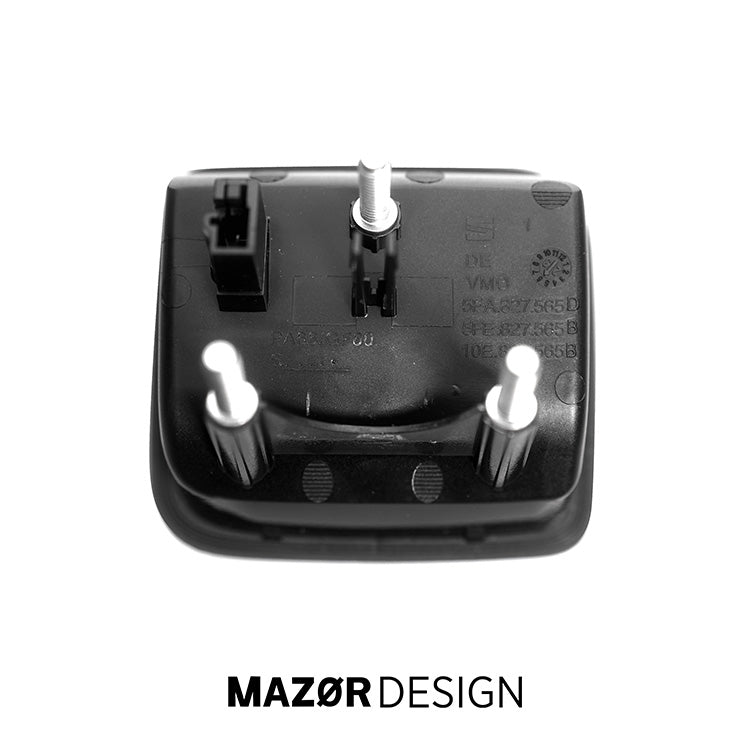 Seat Leon 5F Emblem Hinten Schwarz Glänzend