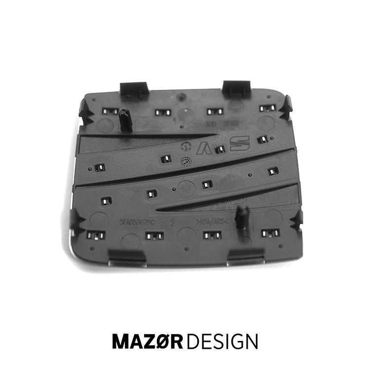 Seat Ateca KH7 Emblem Vorne Schwarz Glänzend ab 07/2020