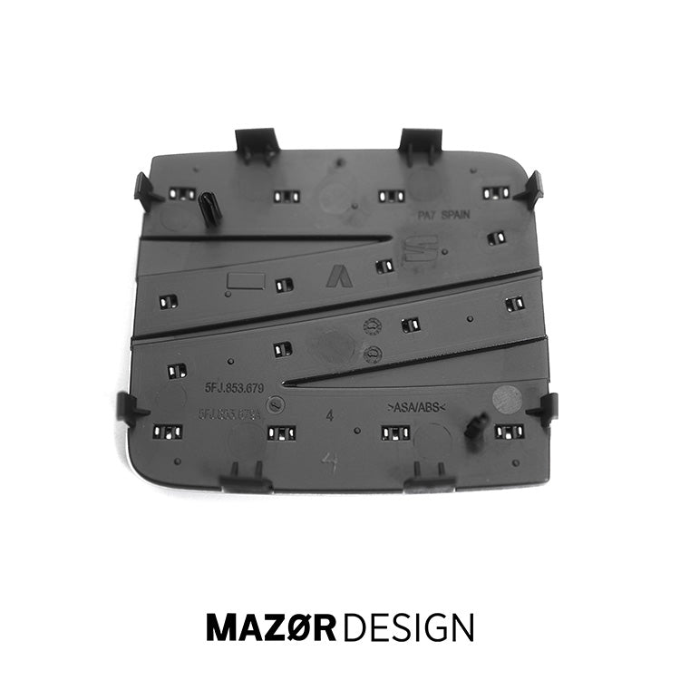 Seat Tarraco KN Emblem Vorne Schwarz Glänzend