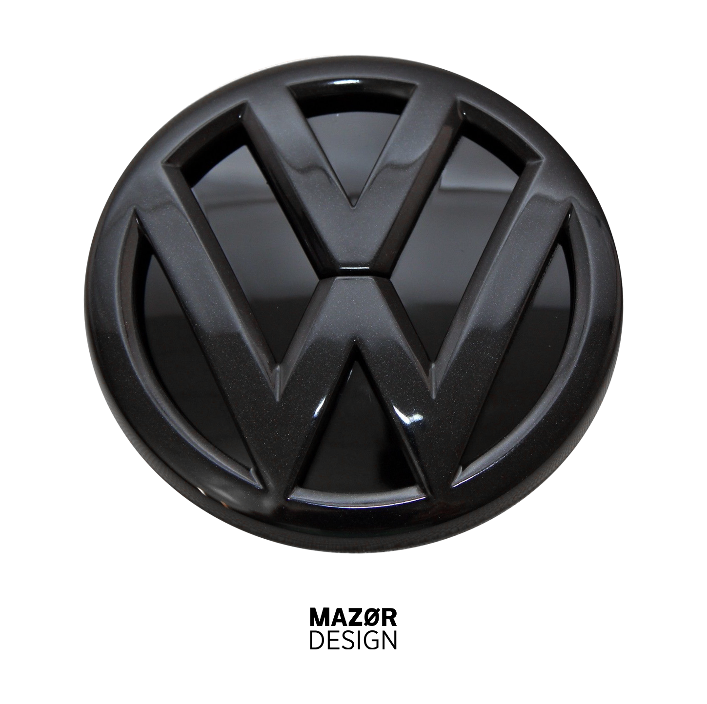 VW Arteon - Heck Emblem Hinten Schwarz Glänzend