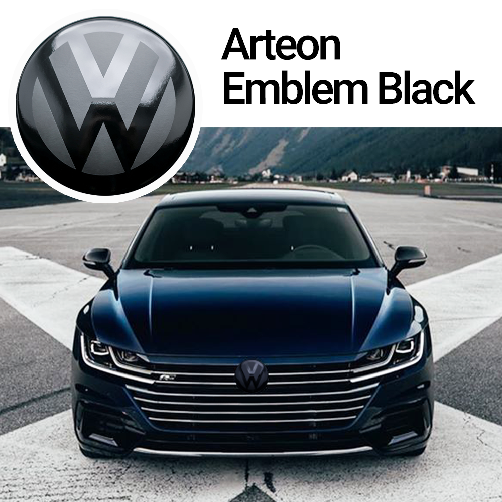 VW Arteon - Front Emblem Vorne Schwarz