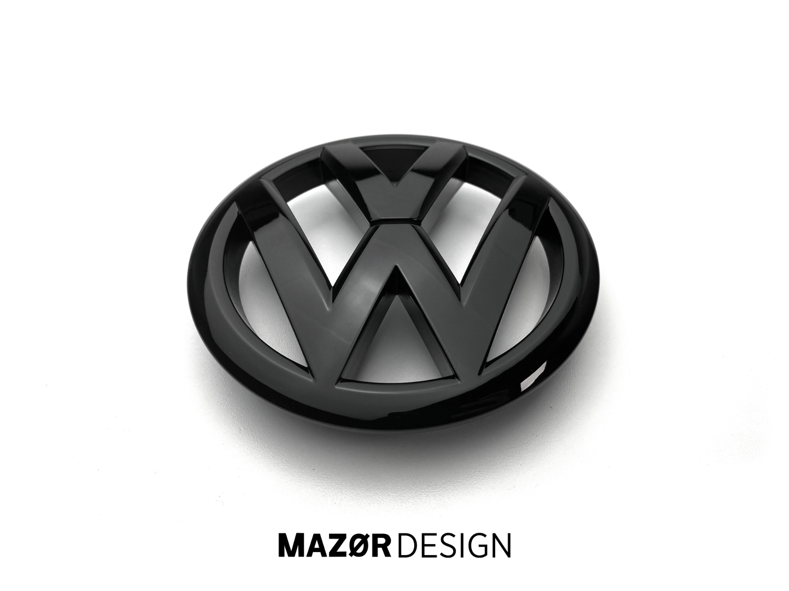 VW Golf 6 - Front Emblem Vorne Schwarz Glänzend