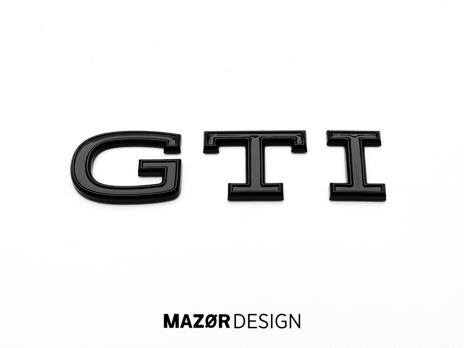 VW Golf 8 - GTI Emblem Front & Rear
