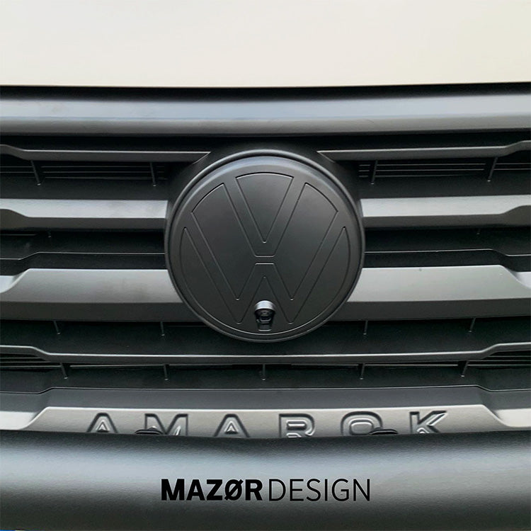 VW Amarok 2H - Emblem Vorne 360° Umfeldkamera Schwarz Matt ab 2024