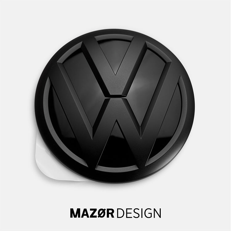 VW Amarok 2H Emblem Hinten Schwarz Matt Logo Heckklappe