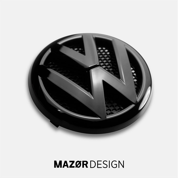 VW Amarok 2H Facelift Emblem Vorne Schwarz Glänzend bis 02/2017 nur mit PR: 6KE