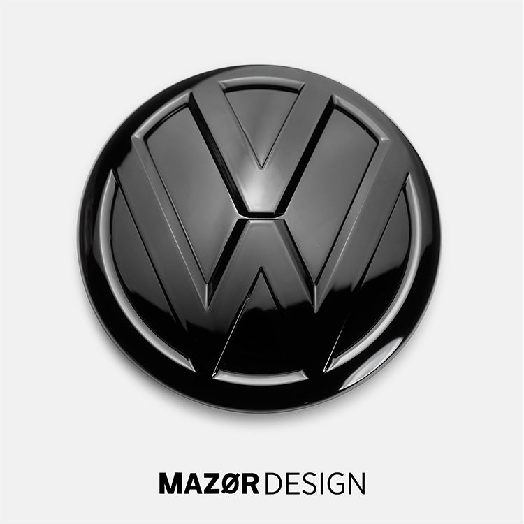 VW Amarok 2H Emblem Vorne Schwarz Glänzend Facelift ab 2017