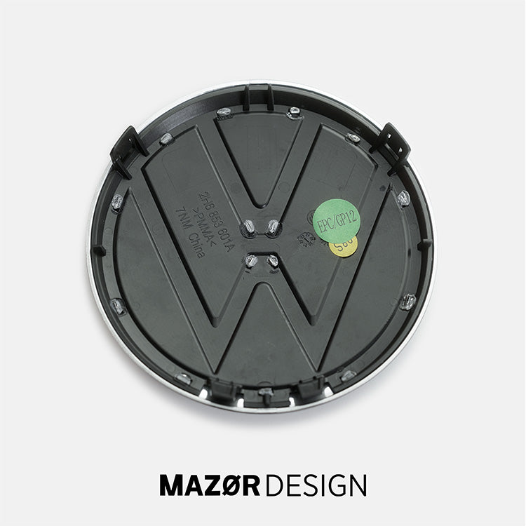 VW Amarok 2H Emblem Vorne Schwarz Glänzend Facelift ab 2017