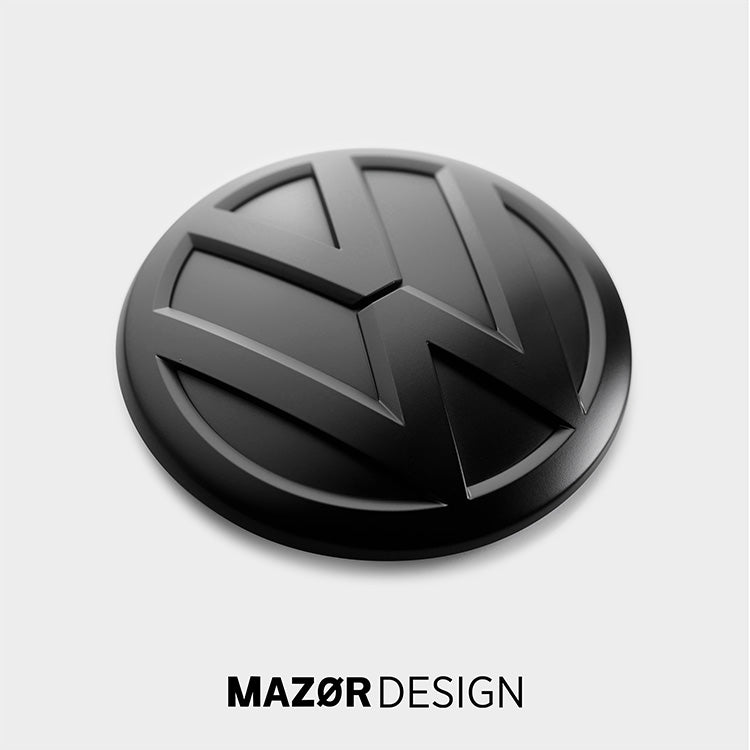 VW Amarok 2H Emblem Vorne Schwarz Matt Facelift ab 2017