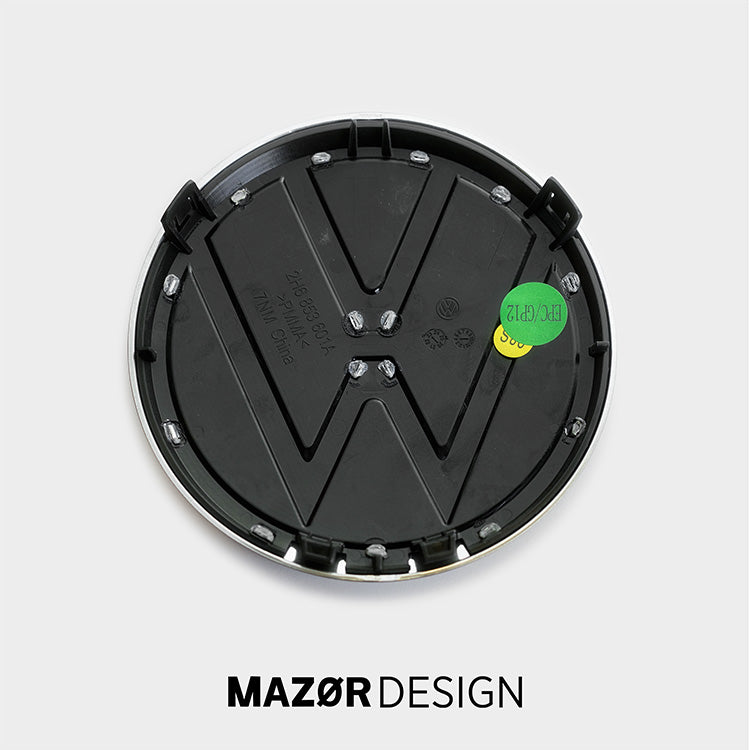 VW Amarok 2H Emblem Vorne Schwarz Matt Facelift ab 2017