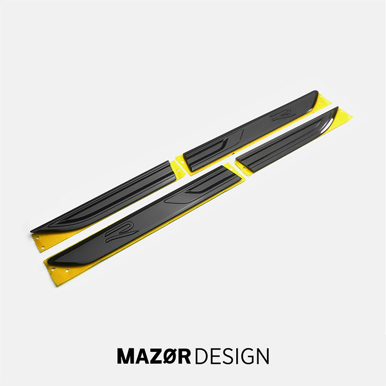 VW Arteon - R Plakette Emblem Seite Kotflügel Schwarz Glanz