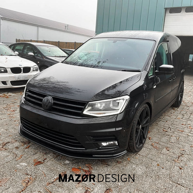 VW Caddy 4 - Emblem Vorne Schwarz Glanz