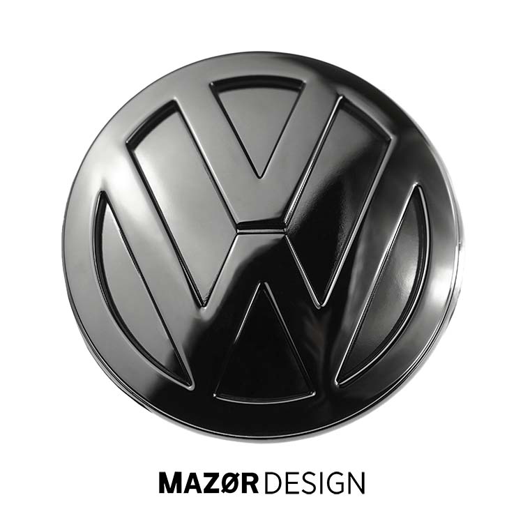 VW Golf 4 - Emblem Hinten Schwarz Glanz