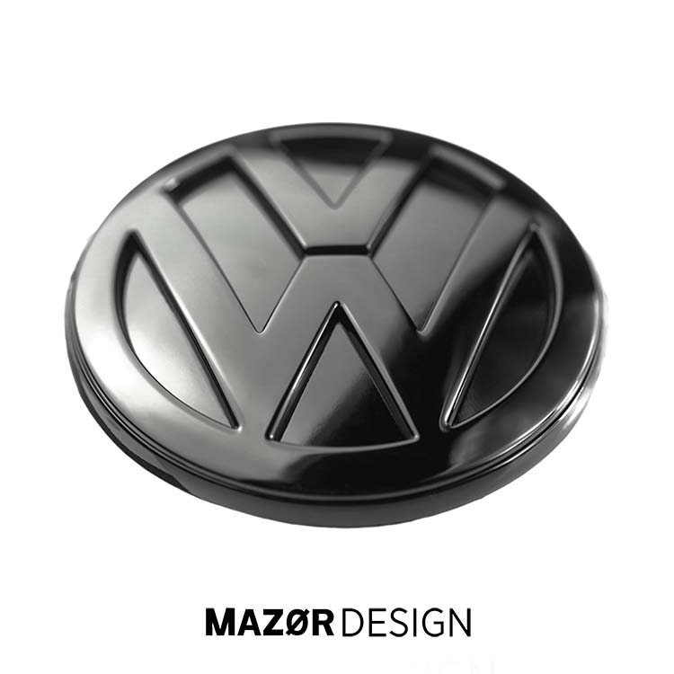 VW Golf 4 - Emblem Hinten Schwarz Glanz