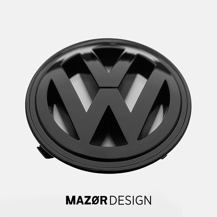 VW Golf 6 Variant - Emblem Vorne Schwarz Glanz