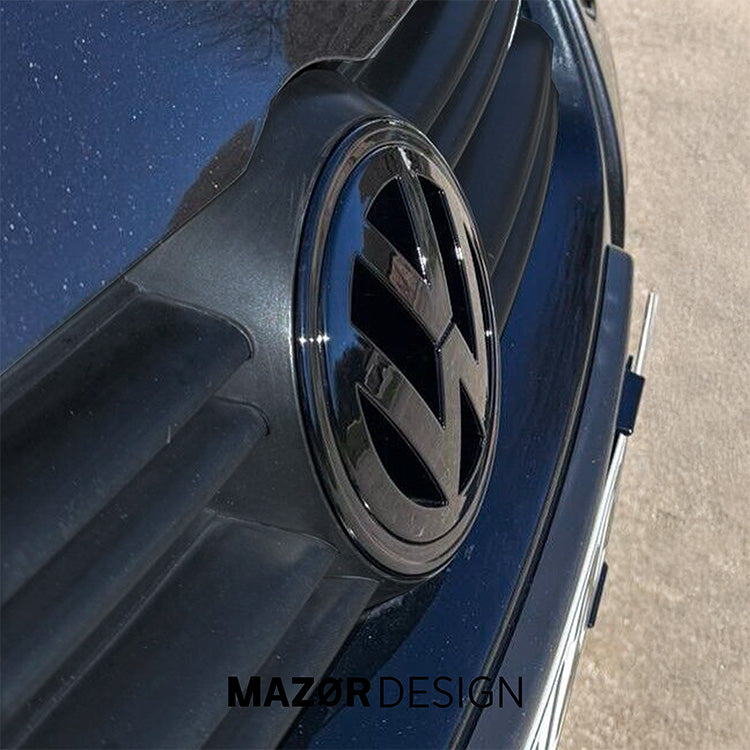 VW Golf 6 Variant - Emblem Vorne Schwarz Glanz
