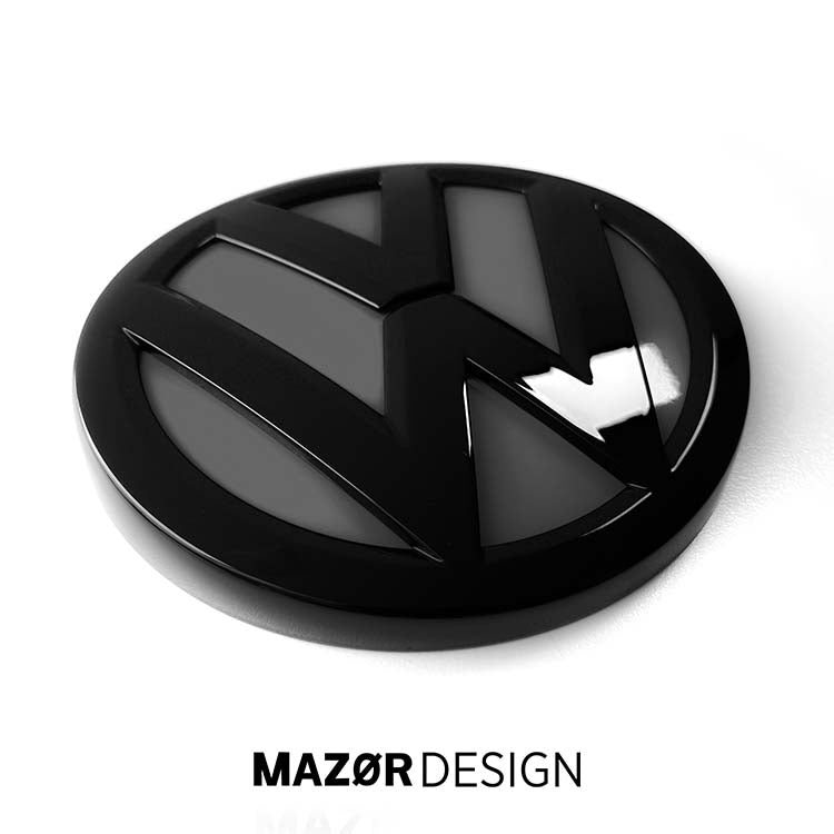 VW Golf 7 Facelift - Emblem Front & Rear Pure Grey