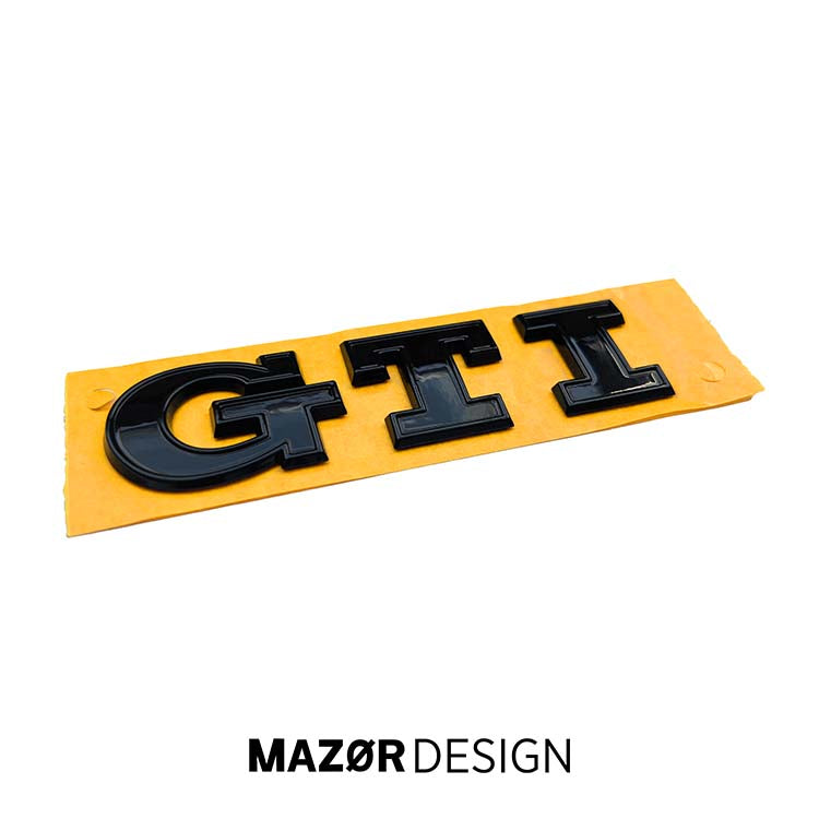 VW Golf 7 - GTI Performance Emblem Hinten Schwarz Glanz