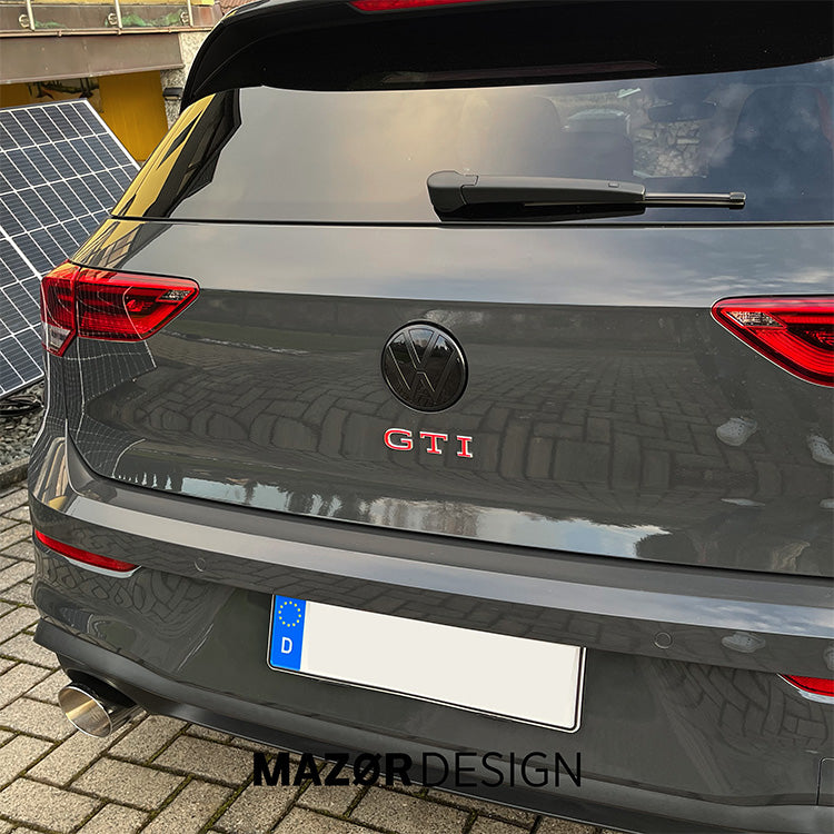 VW Golf 8 - Emblem Rear Black