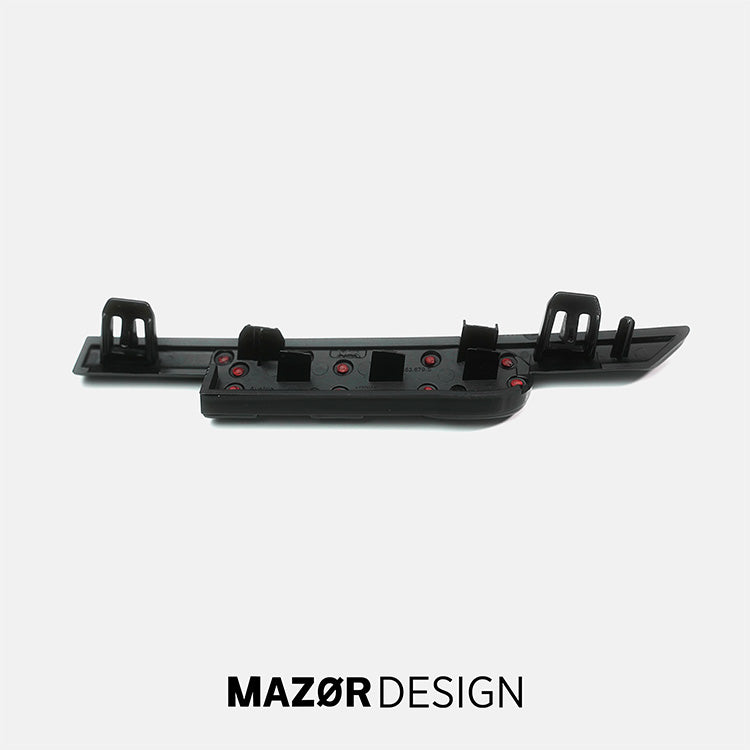 VW Golf 8 Facelift - GTI Emblem Vorne Schwarz Glanz ab 2025