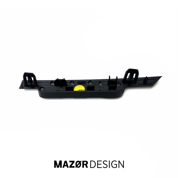 VW Golf 8 - GTD Emblem Vorne Schwarz Glanz