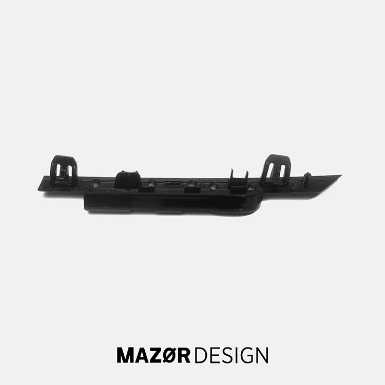 VW Golf 8 - GTE Emblem Vorne Kühlergrill Schwarz Glanz