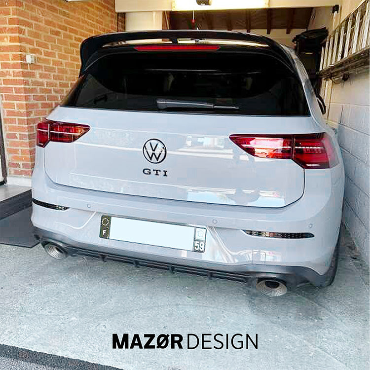 VW Golf 8 - Emblem Rear Moonstone Grey Uni LA7C