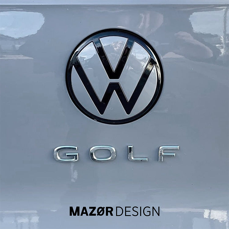 VW Golf 8 - Emblem Rear Moonstone Grey Uni LA7C