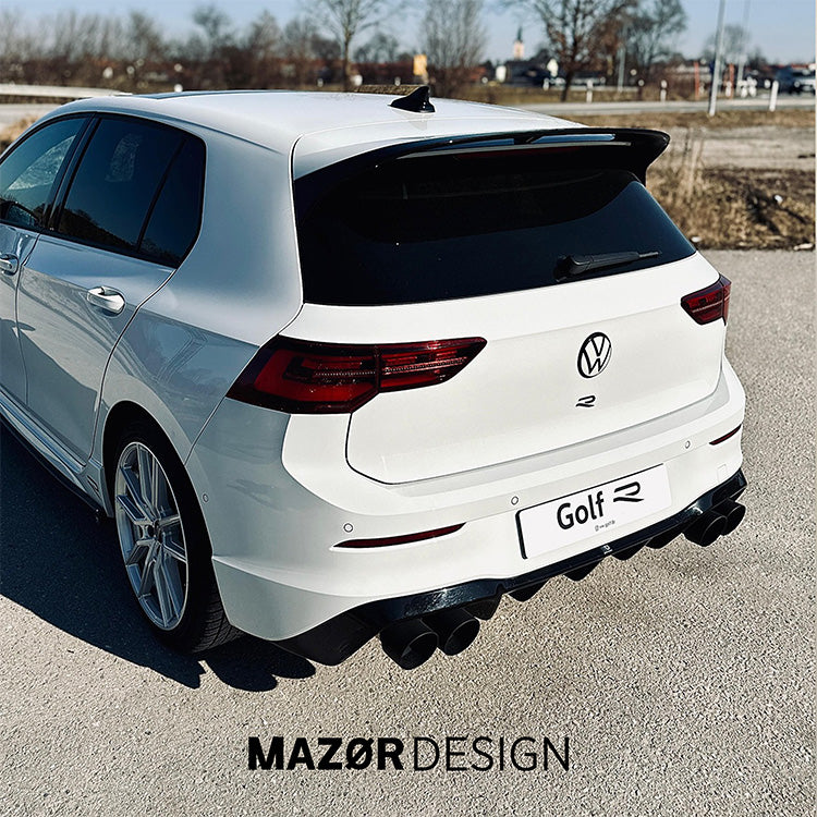 VW Golf 8 - Emblem Rear Pure White Uni LC9A