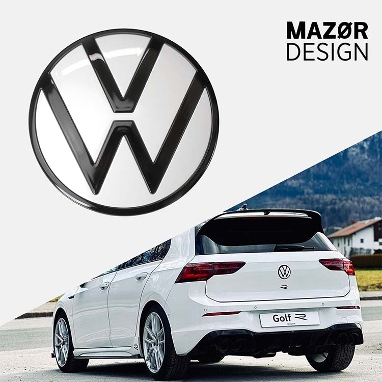 VW Golf 8 - Emblem Rear Pure White Uni LC9A