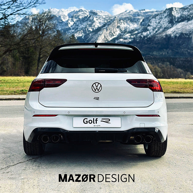 VW Golf 8 - Emblem Rear Pure White Uni LC9A