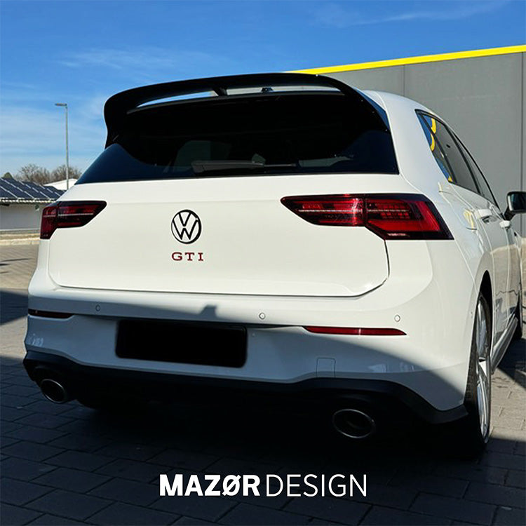 VW Golf 8 - Emblem Rear Pure White Uni LC9A