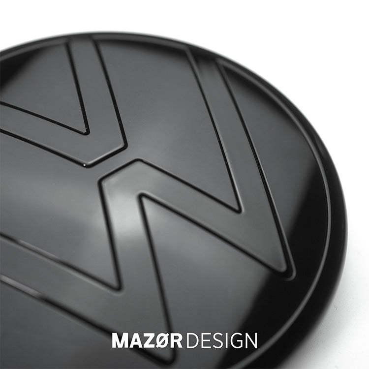 VW Golf 8 - Emblem Vorne Schwarz Glanz (ohne ACC)